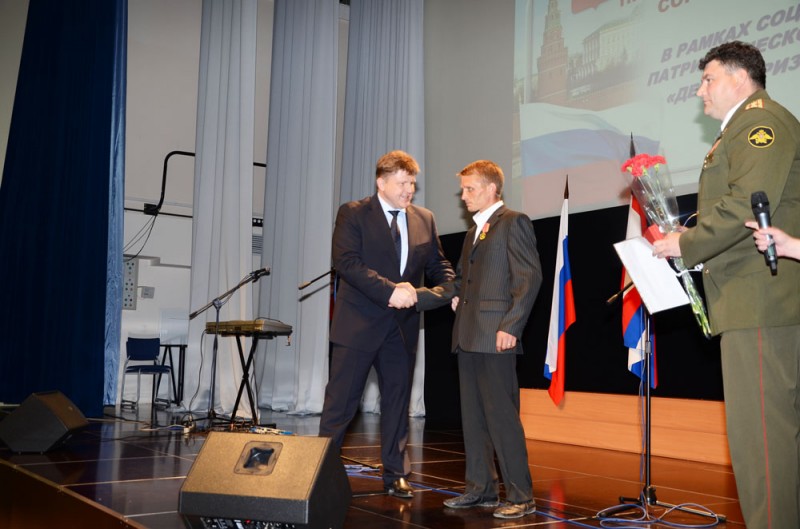 Оренбуржец получил Медаль Жукова